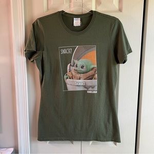 Baby Yoda (Grogu) “SNACK?” T-shirt